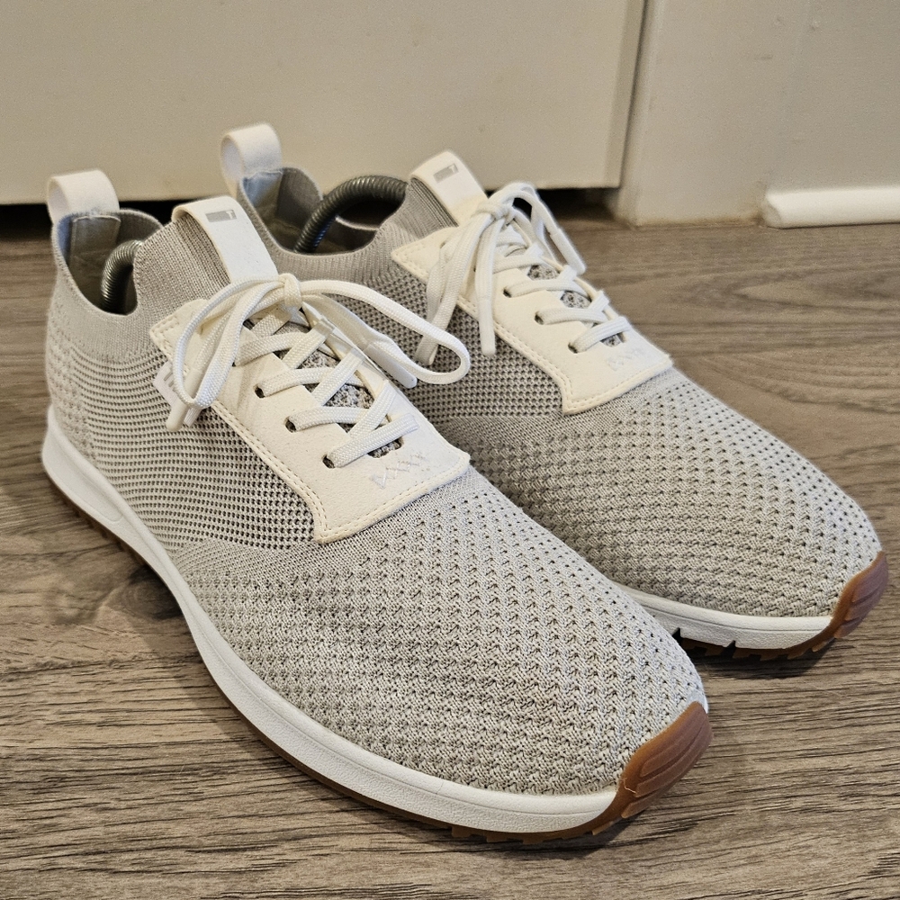 True Linkswear All Day Knit II Spikeless Golf Shoes Sneakers - Grey - Size 10